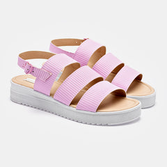 Sandalia Plataforma para Mujer Rosa Gerarda
