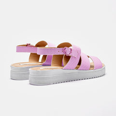 Sandalia Plataforma para Mujer Rosa Gerarda