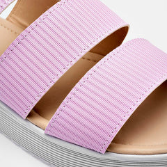Sandalia Plataforma para Mujer Rosa Gerarda