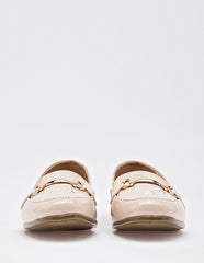 Mocasí­n para Mujer Beige Cayetana en Moramora