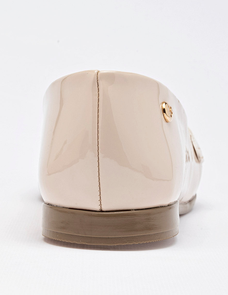 Mocasí­n para Mujer Beige Cayetana en Moramora