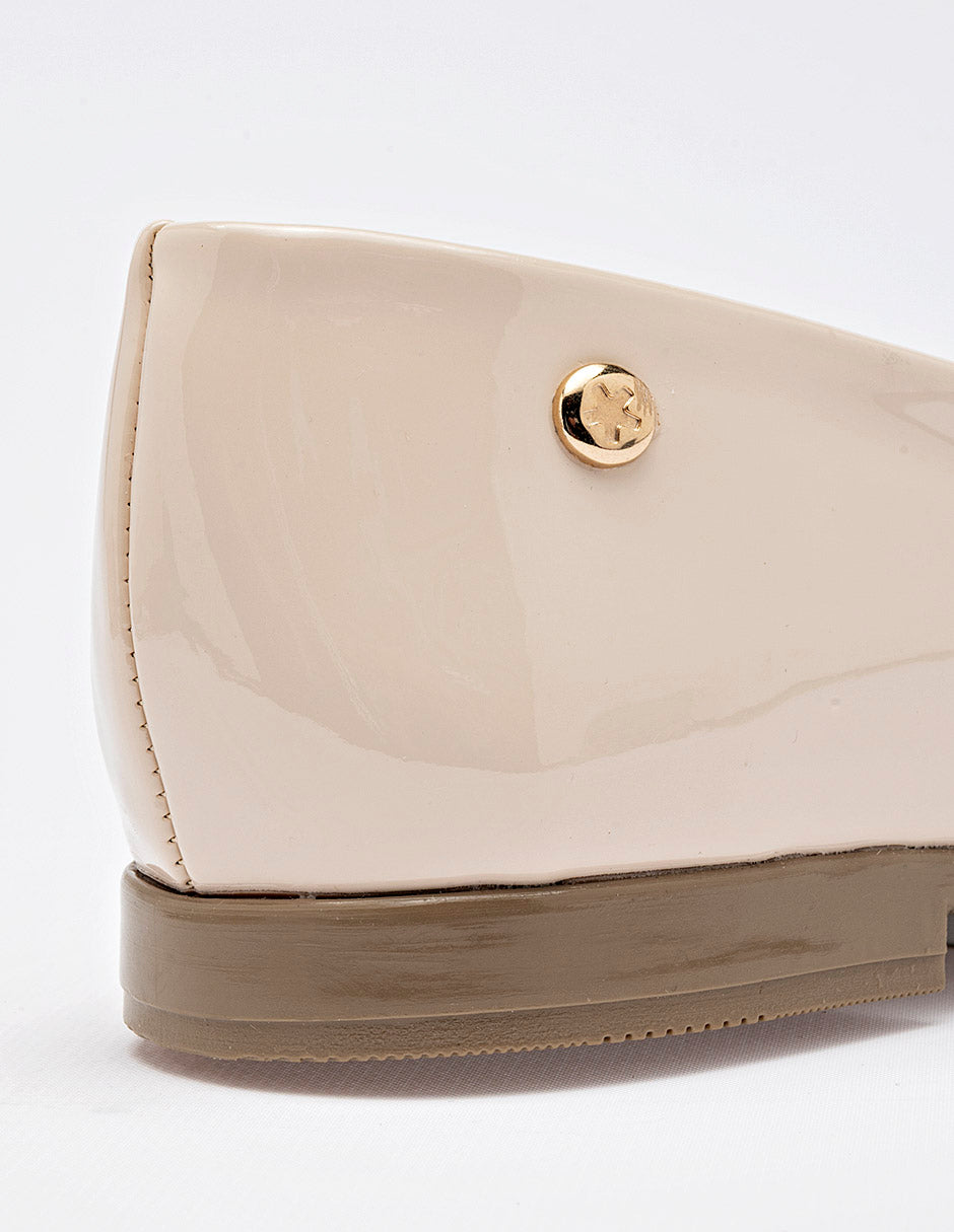 Mocasí­n para Mujer Beige Cayetana