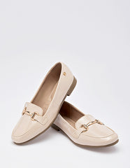 Mocasí­n para Mujer Beige Cayetana en Moramora