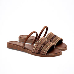Sandalia piso para Mujer  Camel Matis