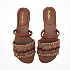 Sandalia piso para Mujer  Camel Matis