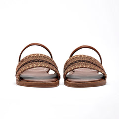 Sandalia piso para Mujer  Camel Matis