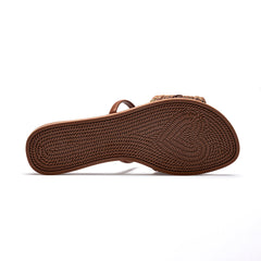 Sandalia piso para Mujer  Camel Matis