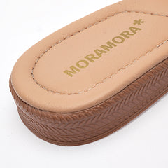 Sandalia piso para Mujer Beige Daria