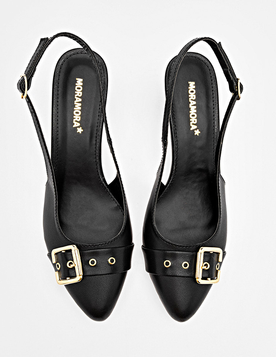 Zapatilla para Mujer Negro Emilia en Moramora