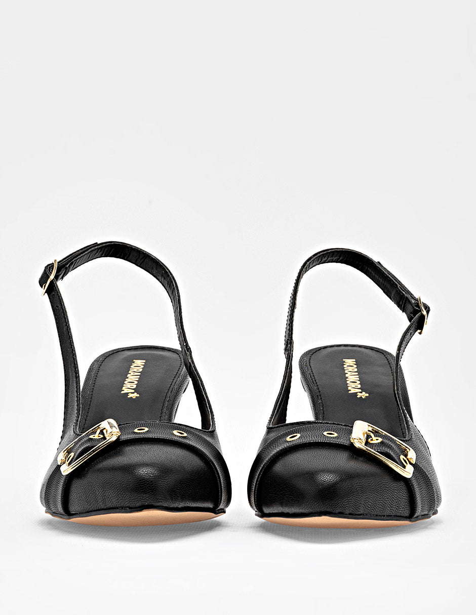 Zapatilla para Mujer Negro Emilia en Moramora