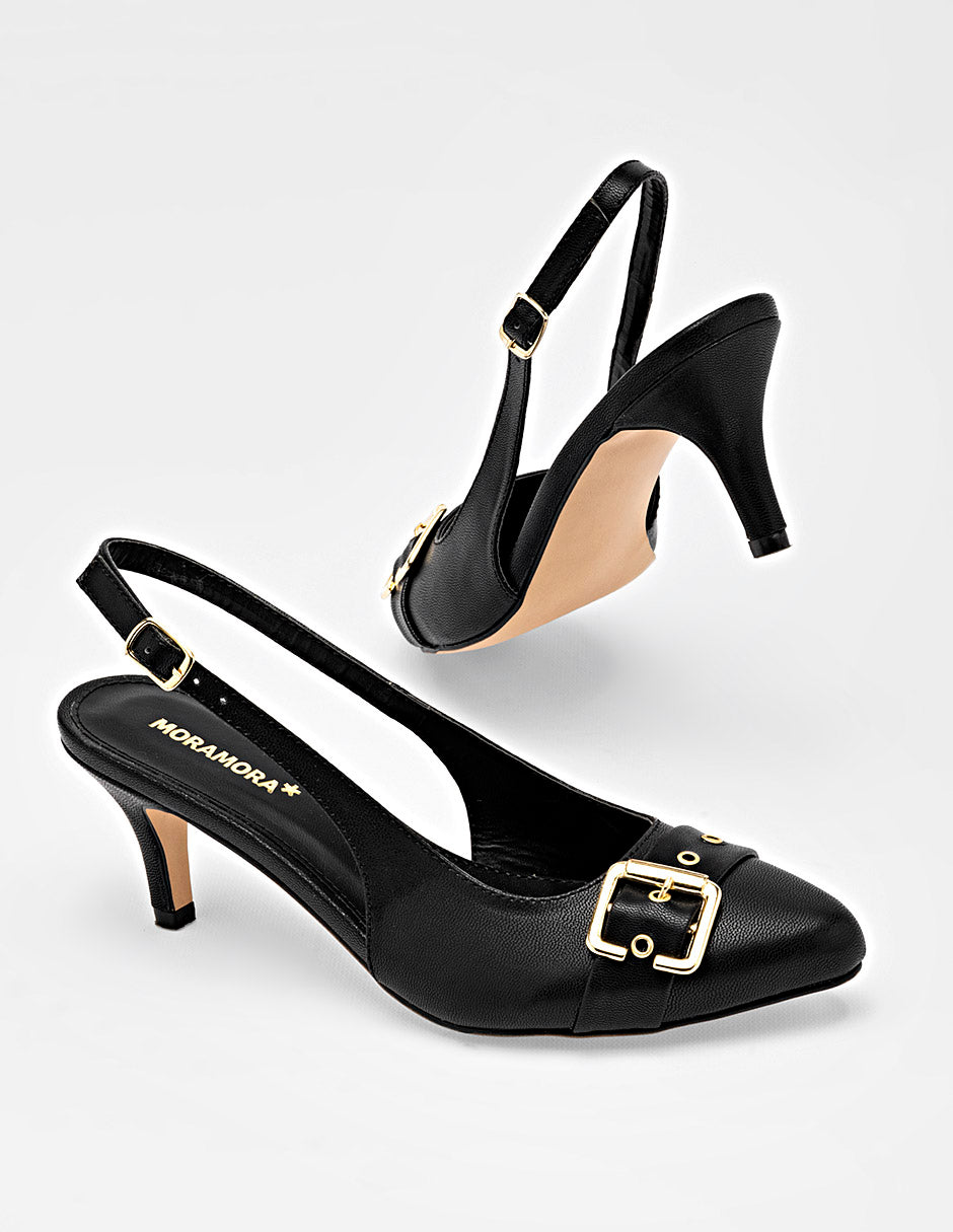 Zapatilla para Mujer Negro Emilia en Moramora