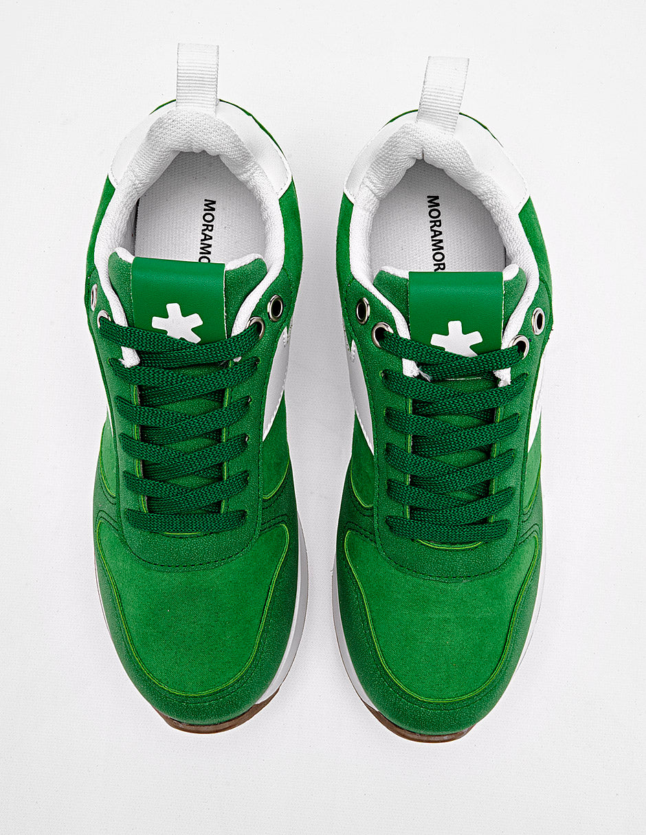 Tenis para Mujer Verde Noel en Moramora
