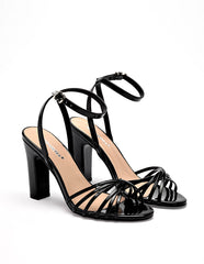 Zapatilla abierta para Mujer  Negro Valeria