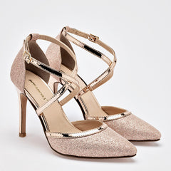 Zapatilla para Mujer marca Moramora Oro Rosa BEVERLY