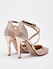 Zapatilla para Mujer marca Moramora Oro Rosa BEVERLY