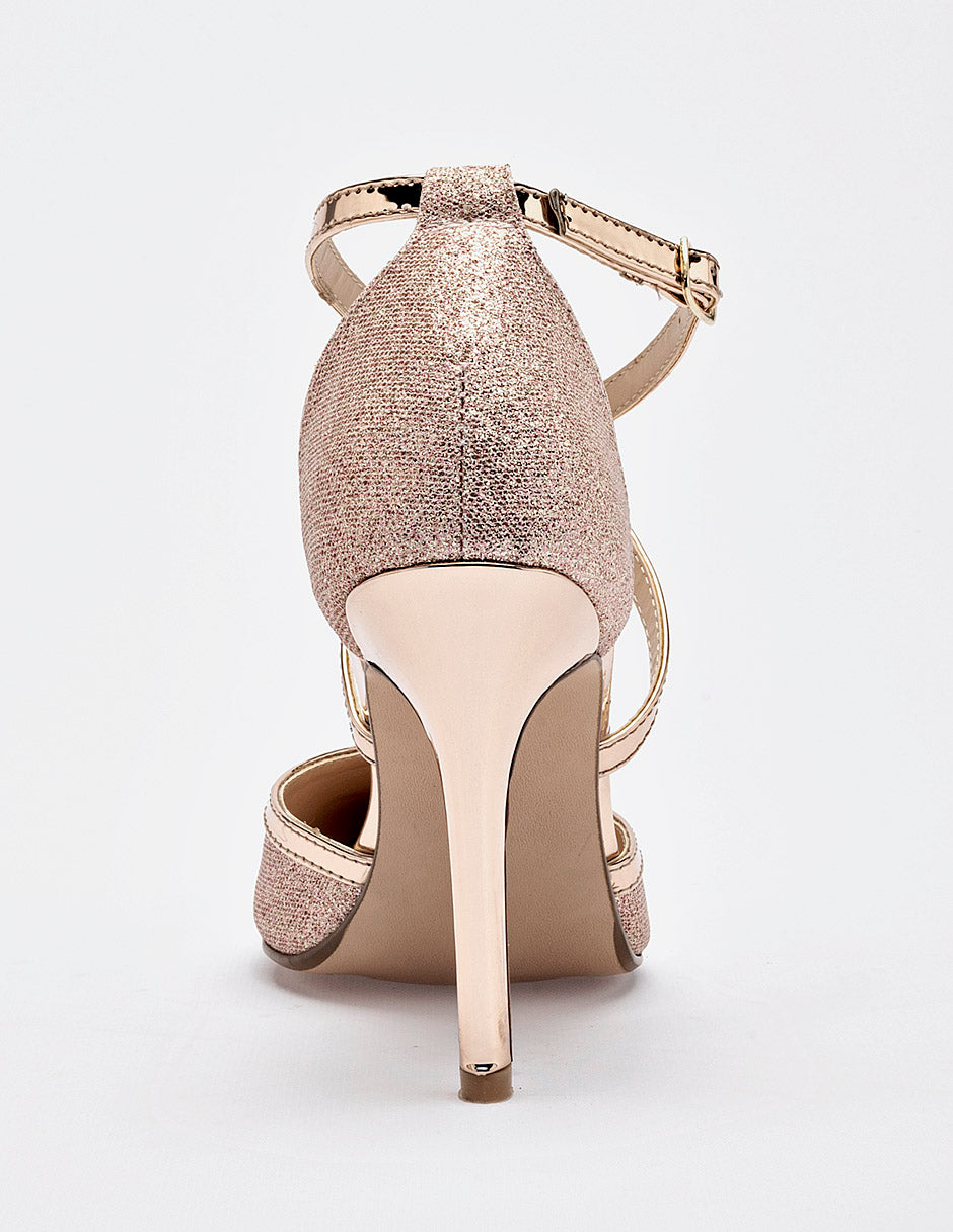 Zapatilla para Mujer marca Moramora Oro Rosa BEVERLY