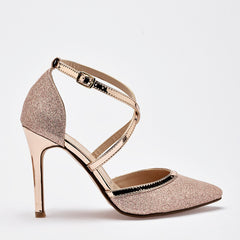 Zapatilla para Mujer marca Moramora Oro Rosa BEVERLY