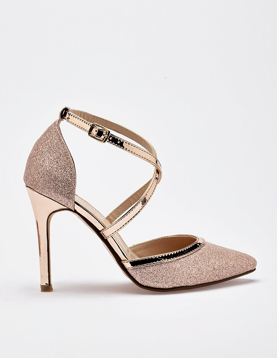 Zapatilla para Mujer marca Moramora Oro Rosa BEVERLY