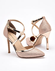 Zapatilla para Mujer marca Moramora Oro Rosa BEVERLY