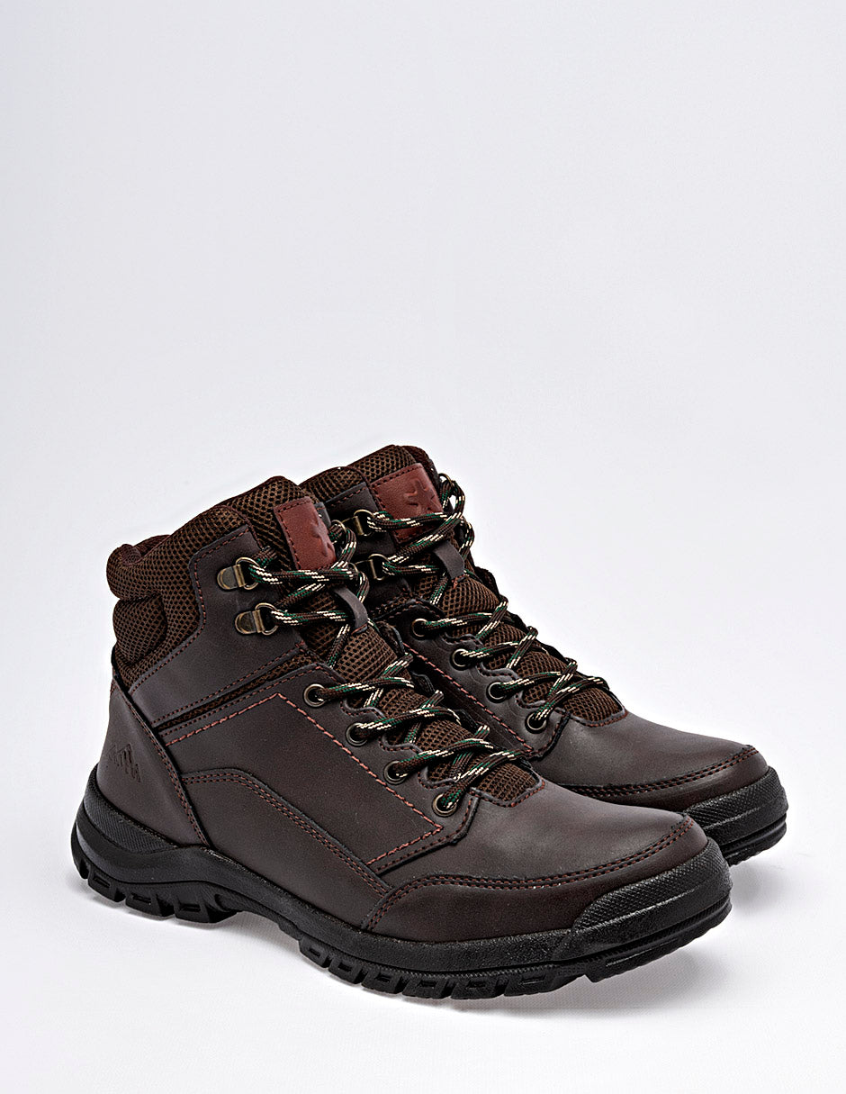 Bota industrial para Hombre  Café Edwin en Moramora