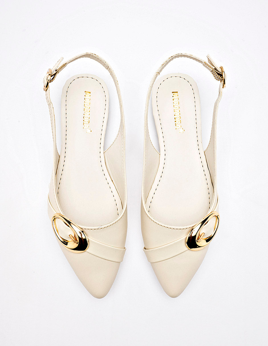 Zapato casual para Mujer Marfil Miranda en Moramora
