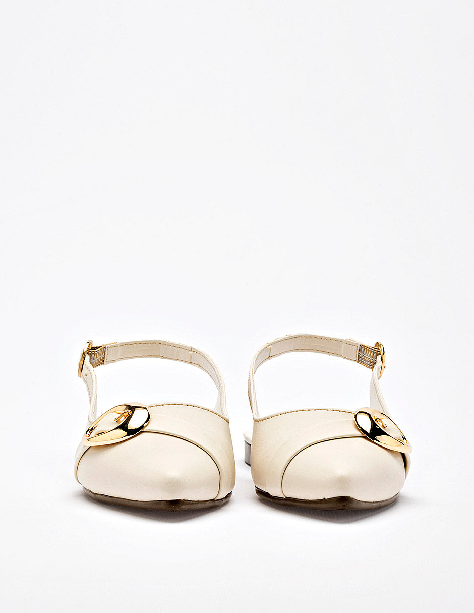 Zapato casual para Mujer Marfil Miranda en Moramora