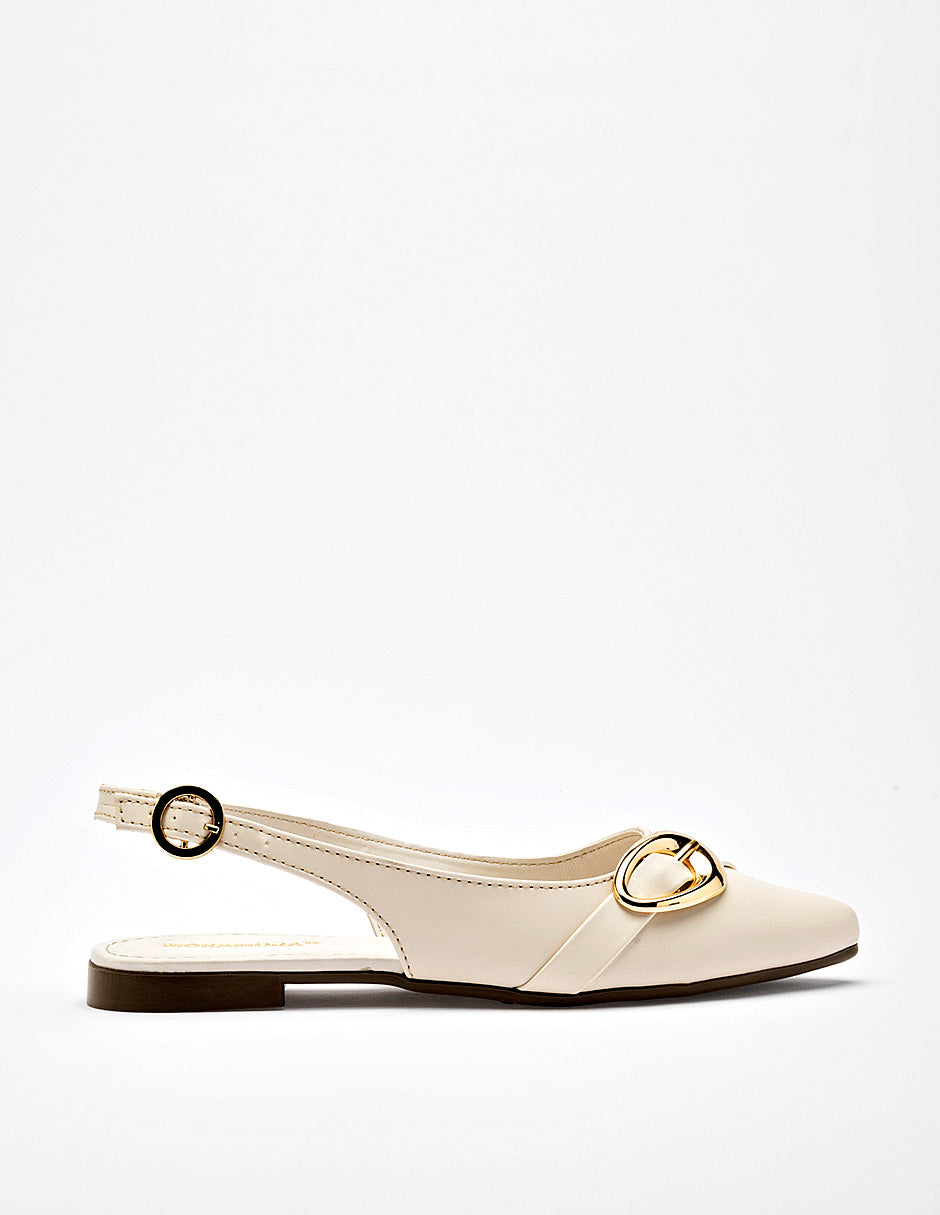 Zapato casual para Mujer Marfil Miranda en Moramora