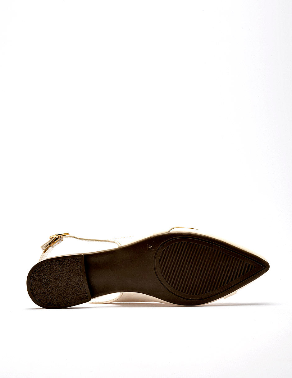 Zapato casual para Mujer Marfil Miranda en Moramora