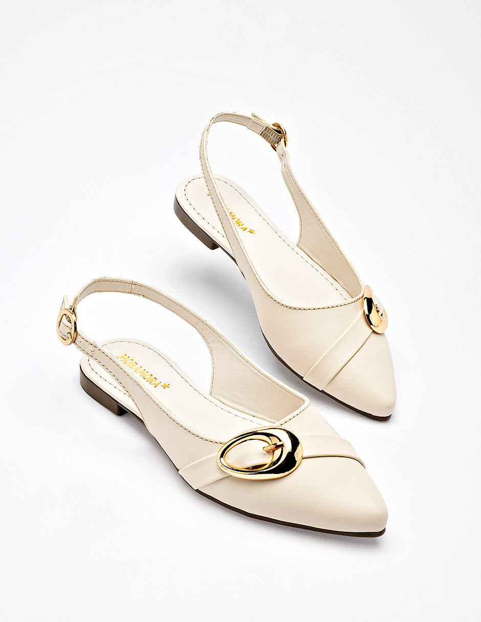 Zapato casual para Mujer Marfil Miranda  en Moramora