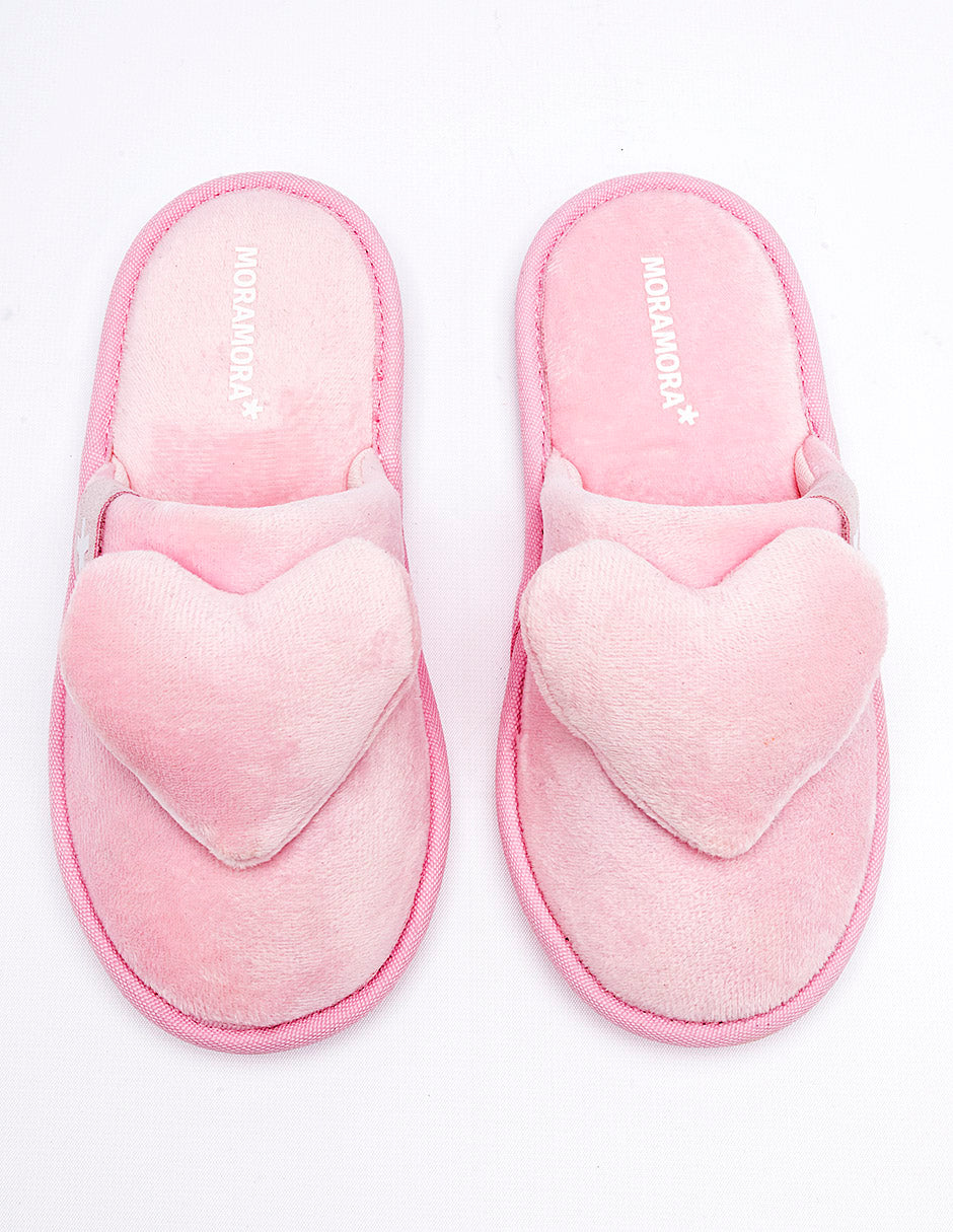 Pantufla para Niña  Rosa Tune en Moramora