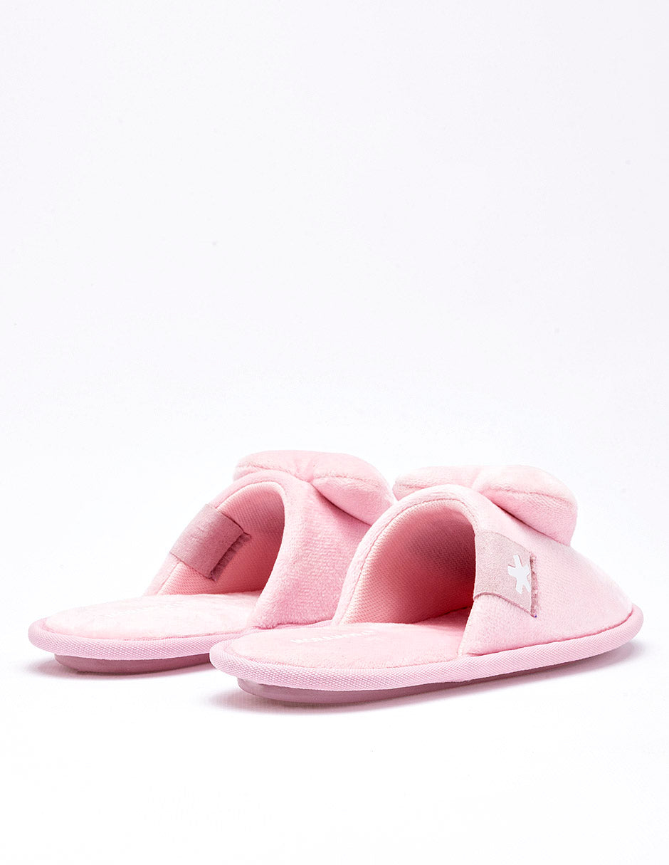 Pantufla para Niña  Rosa Tune en Moramora