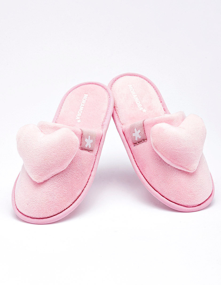 Pantufla para Niña  Rosa Tune en Moramora