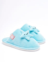 Pantufla para Niña  Azul Ibbie en Moramora