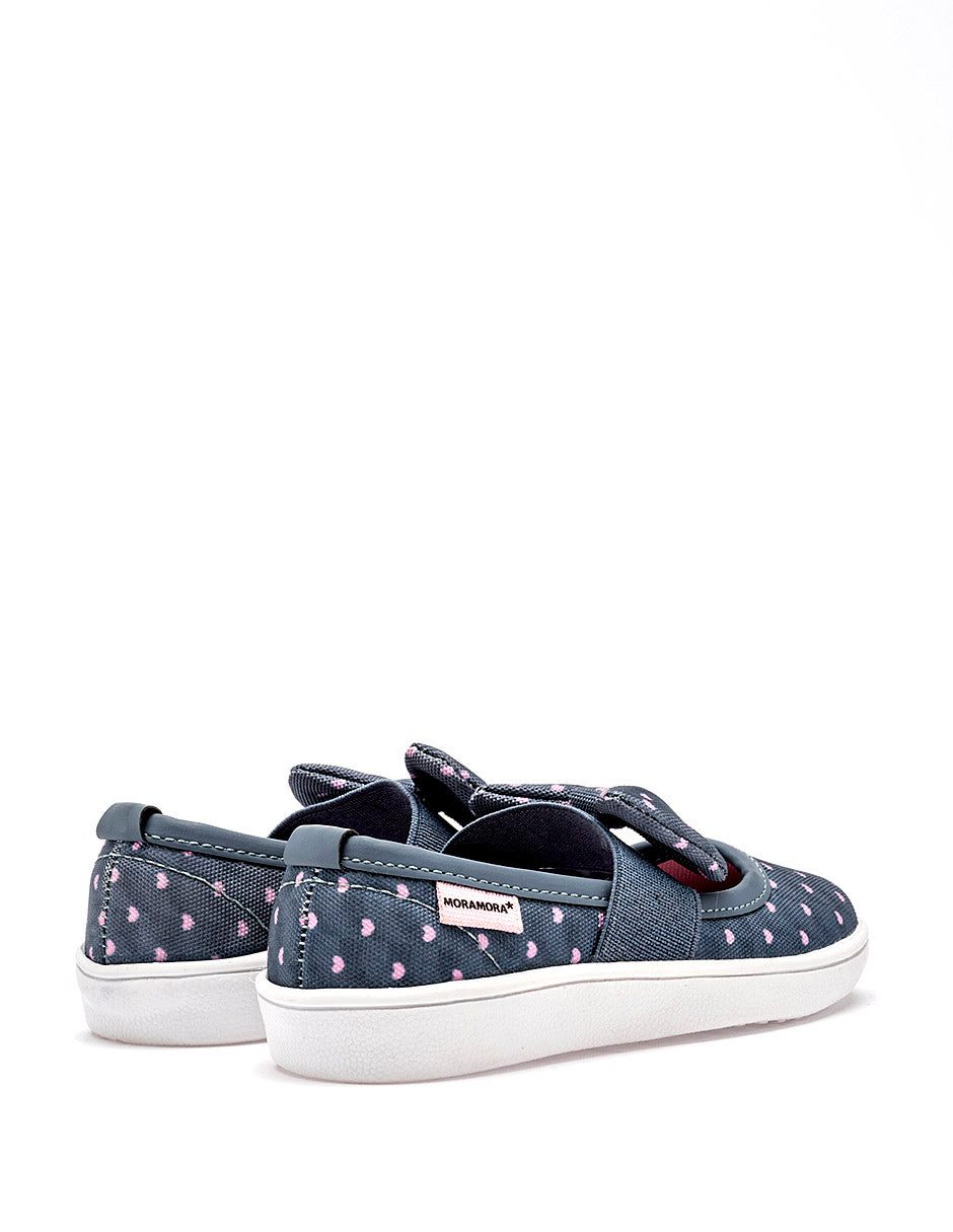 Tenis flat para Preescolar Niña  Azul Marino Gabriela en Moramora