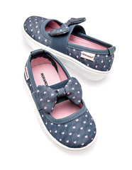 Tenis flat para Preescolar Niña  Azul Marino Gabriela en Moramora