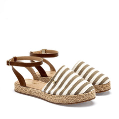 Alpargata Plataforma para Mujer Beige Alina