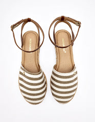 Alpargata Plataforma para Mujer Beige Alina en Moramora