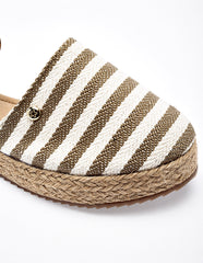 Alpargata Plataforma para Mujer Beige Alina en Moramora