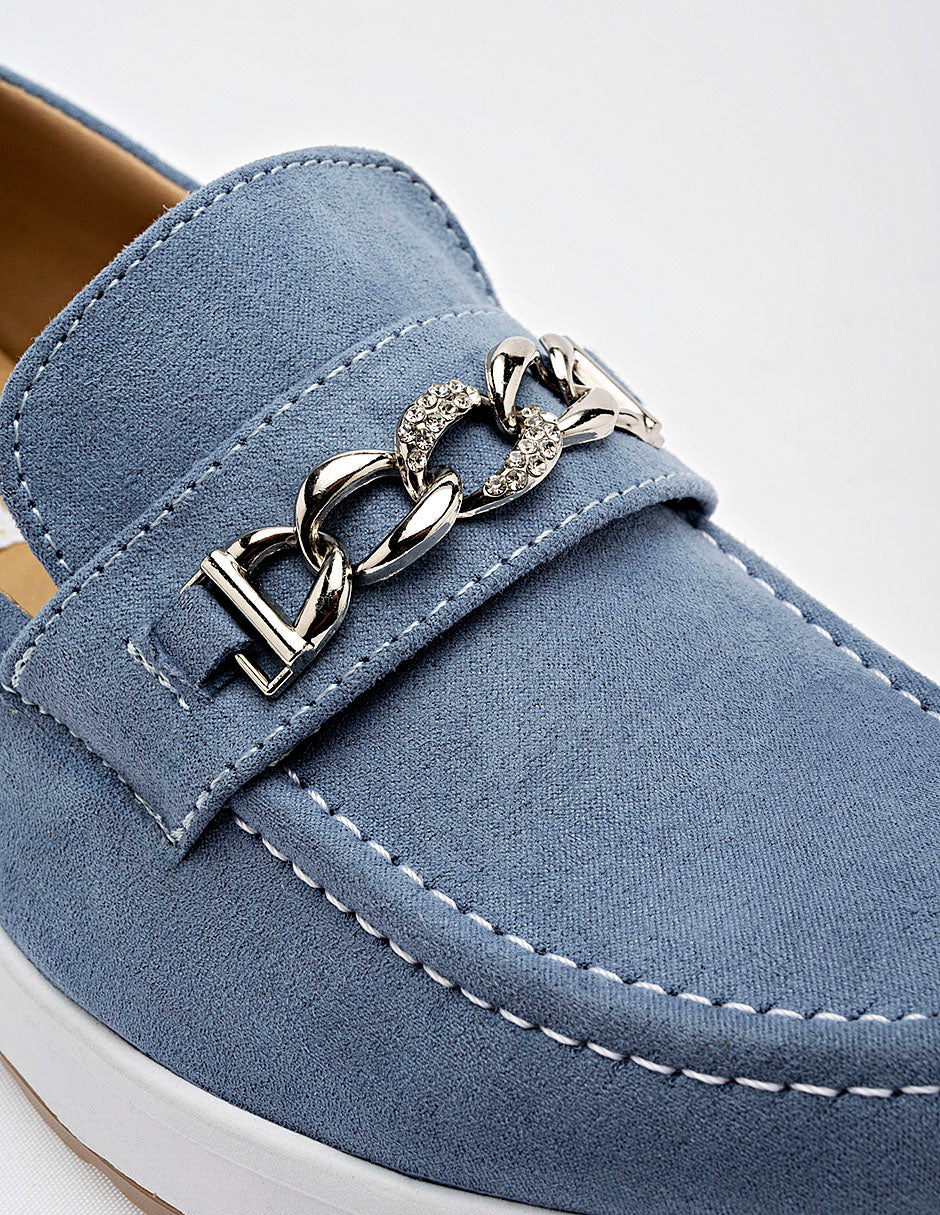 Zapato casual para Mujer  Azul Trinidad en Moramora