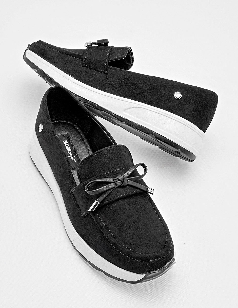 Zapato casual para Mujer Negro Caliope en Moramora