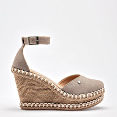Alpargata Plataforma para Mujer  Beige Leila