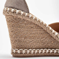 Alpargata Plataforma para Mujer  Beige Leila