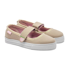 Tenis flat para Preescolar Niña  Beige Kristen