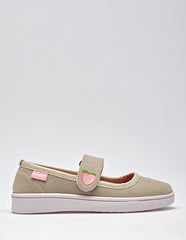 Tenis flat para Preescolar Niña  Beige Kristen en Moramora
