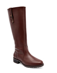 Bota Tacón para Mujer marca Moramora color café cod. 140919