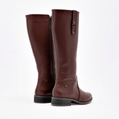 Bota Tacón para Mujer marca Moramora Café cod. 140919