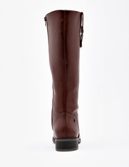 Bota Tacón para Mujer marca Moramora color café cod. 140919