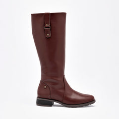 Bota Tacón para Mujer marca Moramora Café cod. 140919