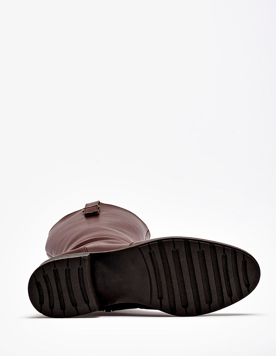 Bota Tacón para Mujer marca Moramora color café cod. 140919