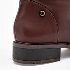 Bota Tacón para Mujer marca Moramora Café cod. 140919